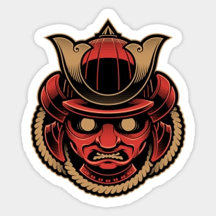 Chibi Samurai Sticker